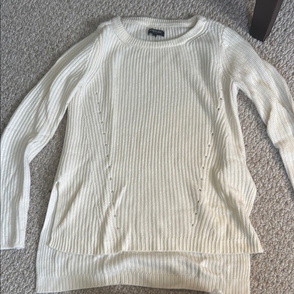 Kenneth Cole New York Cream Crew Neck Sweater - Picture 1 of 2
